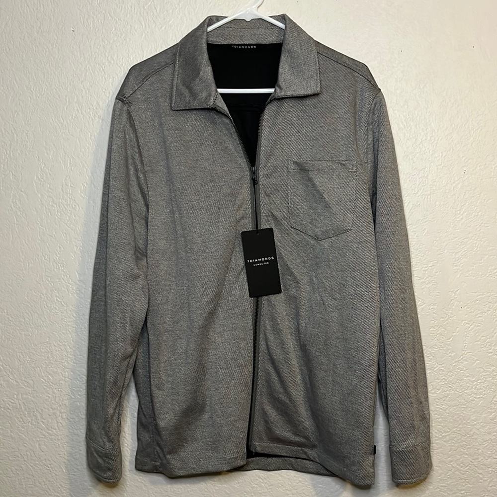 7 Diamonds Commuter Zip Up Light Weight Jacket (Damaged)